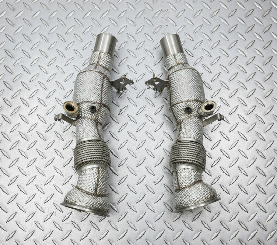 AZM Ferrari 296 Downpipes