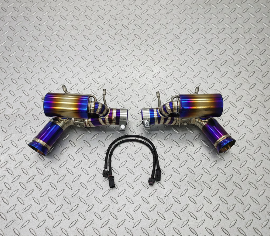 AZM Ferrari 296 Race Exhaust System