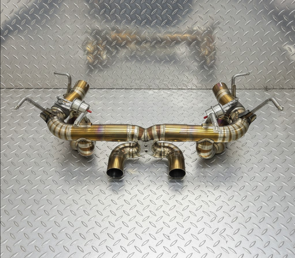 AZM Ferrari 458 Race Exhaust System