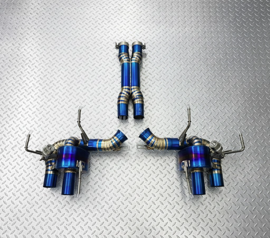 AZM Ferrari F12 Race Exhaust System