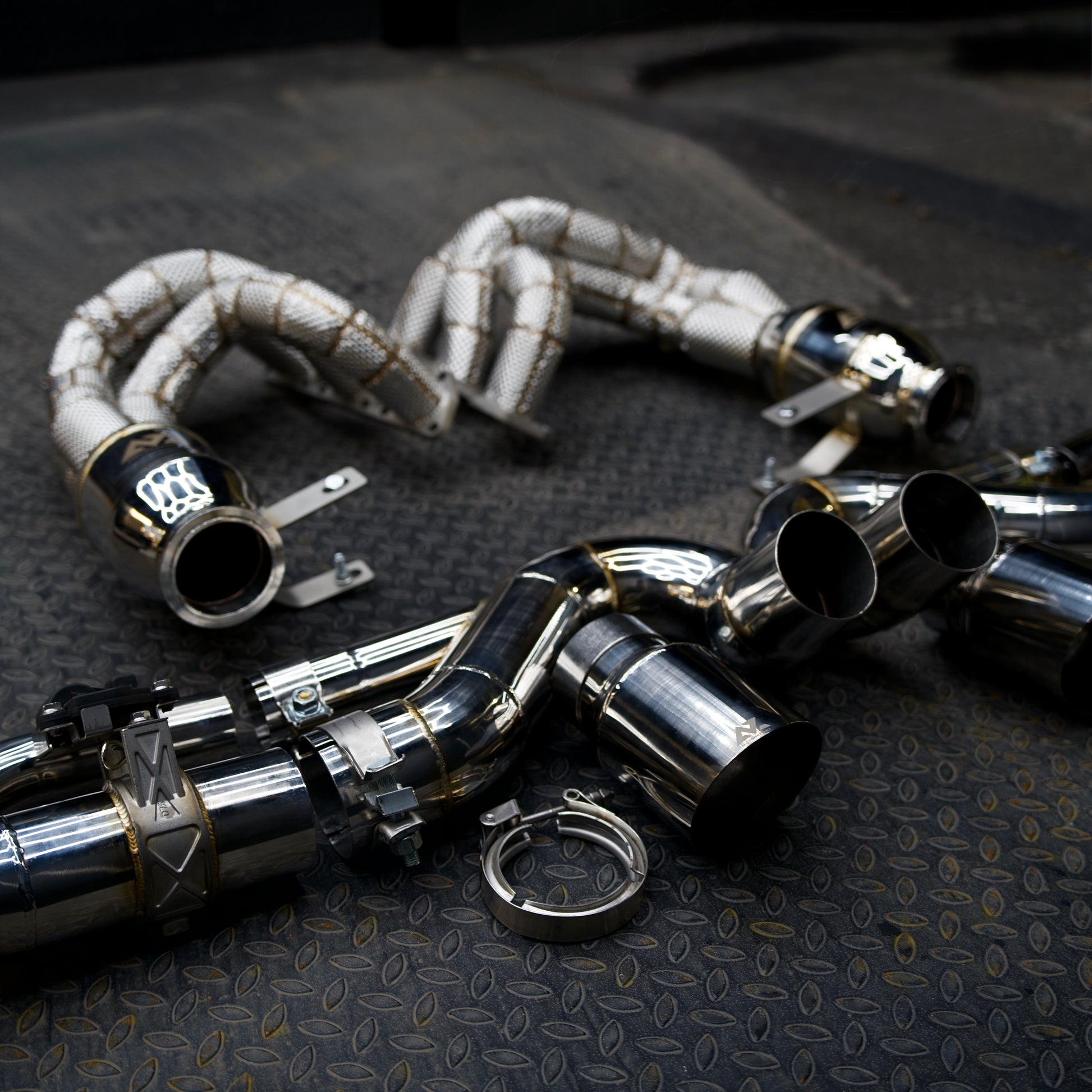 AZM Porsche GT3/GT3RS (992) Full F1 Exhaust