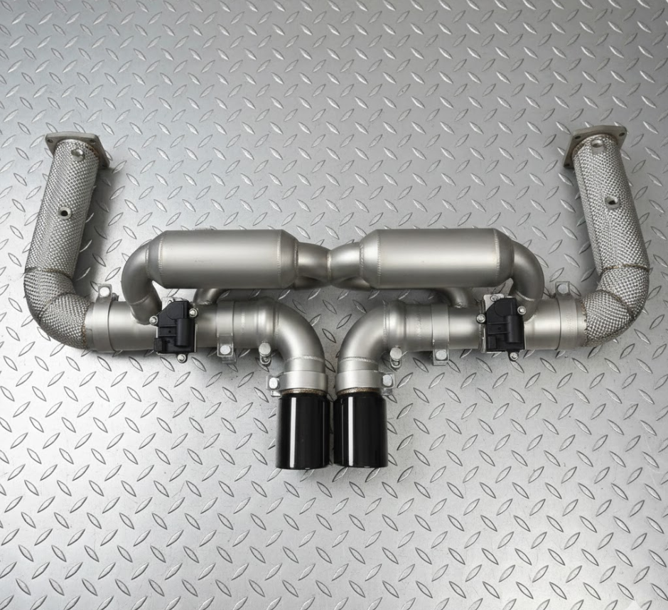 AZM Porsche Turbo/Turbo S (991) Race Exhaust System