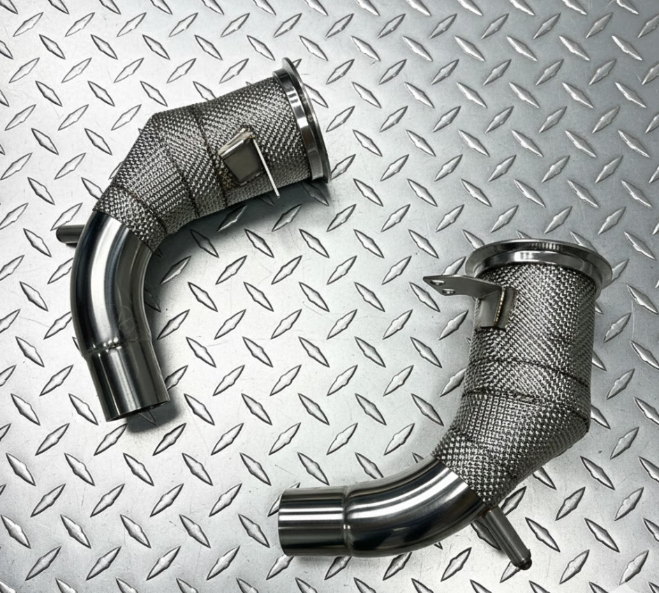 AZM Porsche Turbo/Turbo S (992) Downpipes