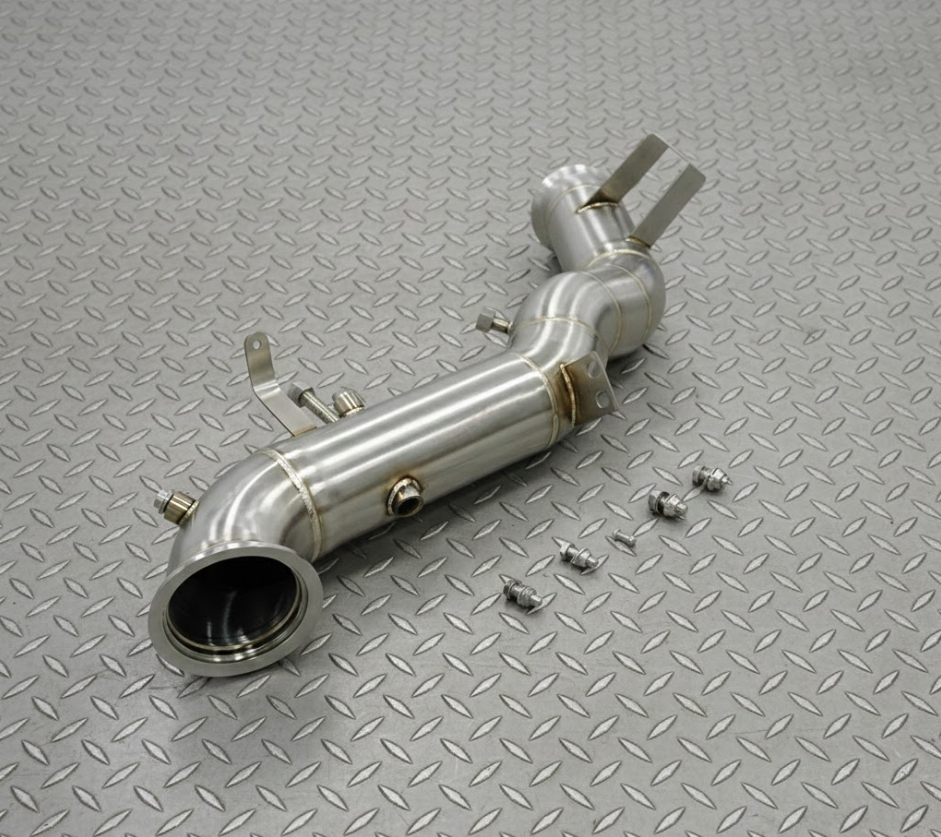 AZM Mercedes 2024+ GLC63 S E Performance Downpipes