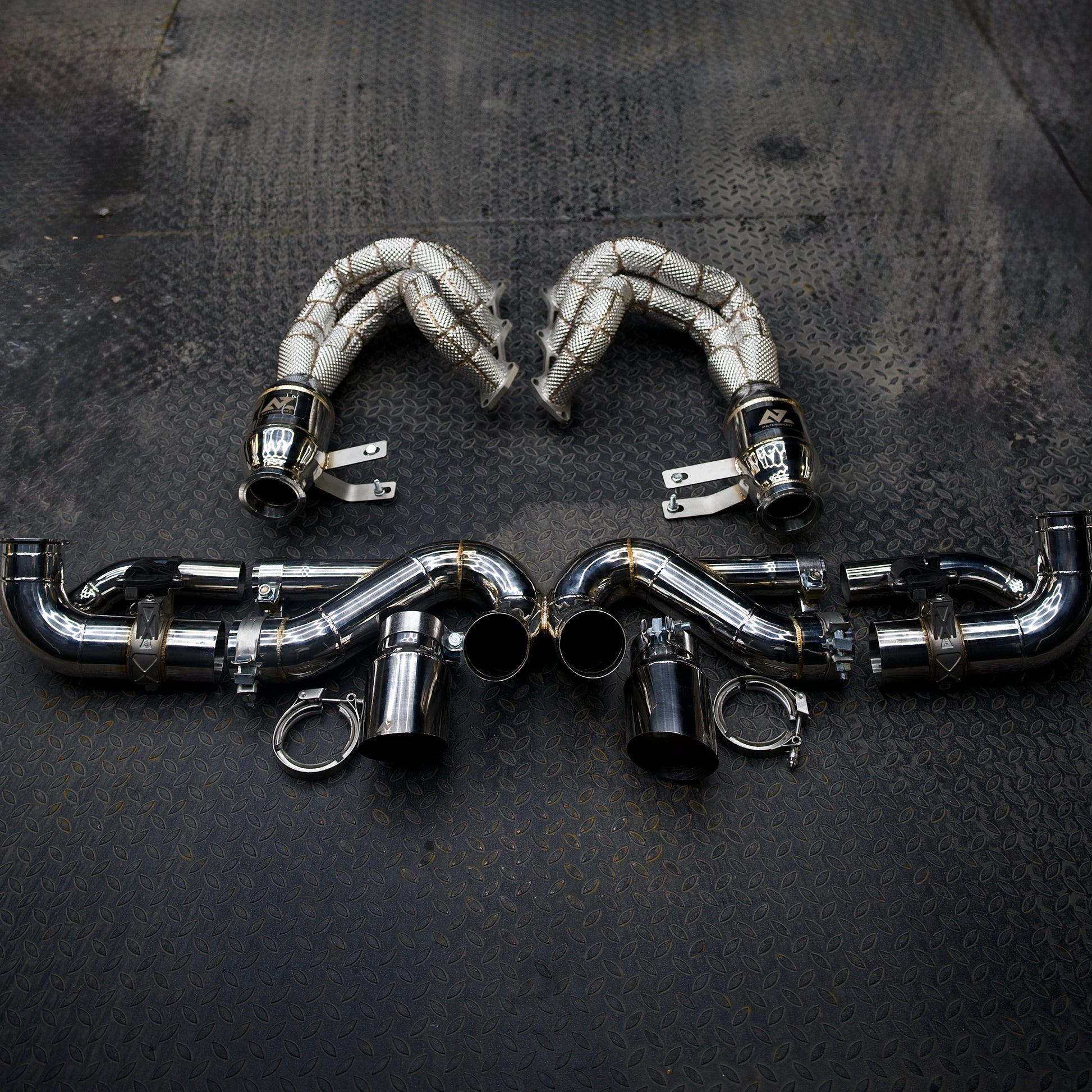 AZM Porsche GT3/GT3RS (992) Full F1 Exhaust