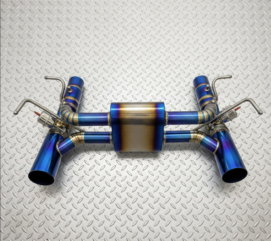 AZM Ferrari F8 Race Exhaust System