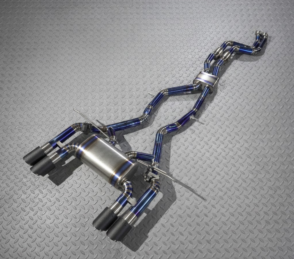 Azm Racing AZM S55 BMW M3/M4/M2 (F80/F82/F22/F87) Race Exhaust System - AZ Motorsport