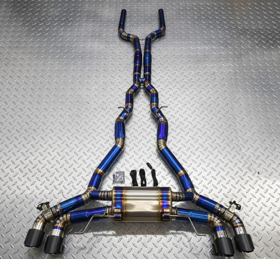 AZM S63 BMW M8 (F91/F92) Race Exhaust System