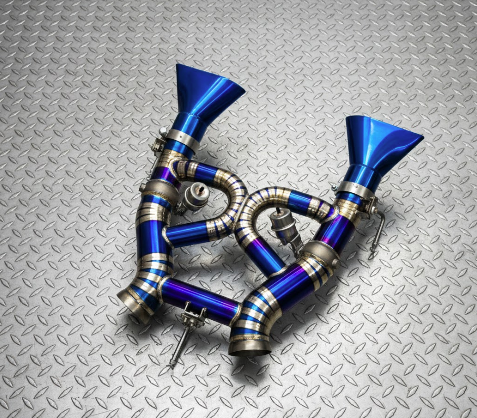 AZM Mclaren 650s/MP4-12C Race Exhaust System