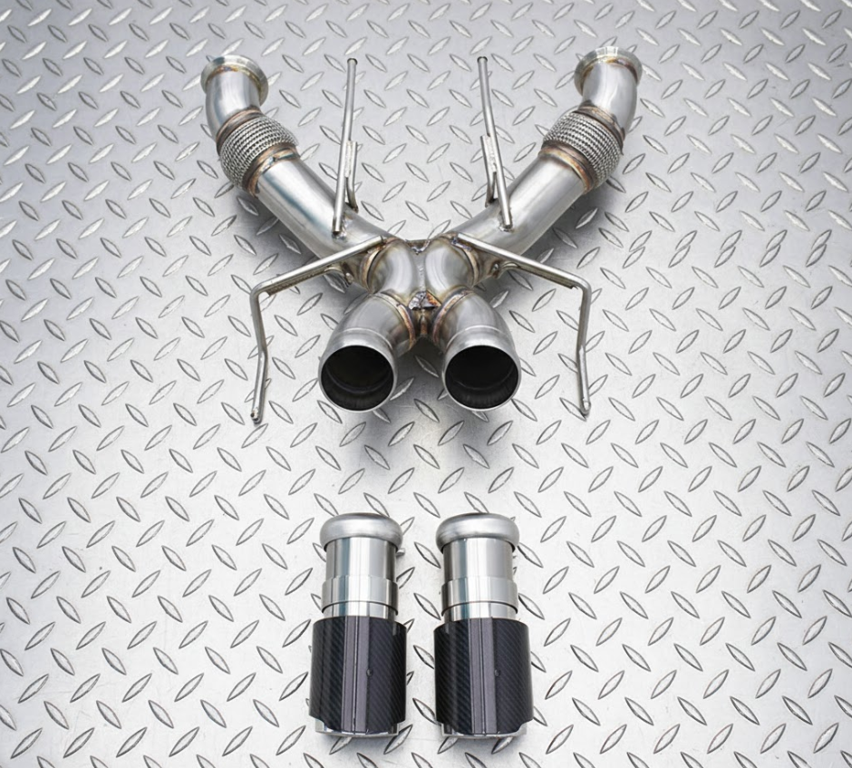 Azm Racing AZM McLaren 750s Race Exhaust System - AZ Motorsport
