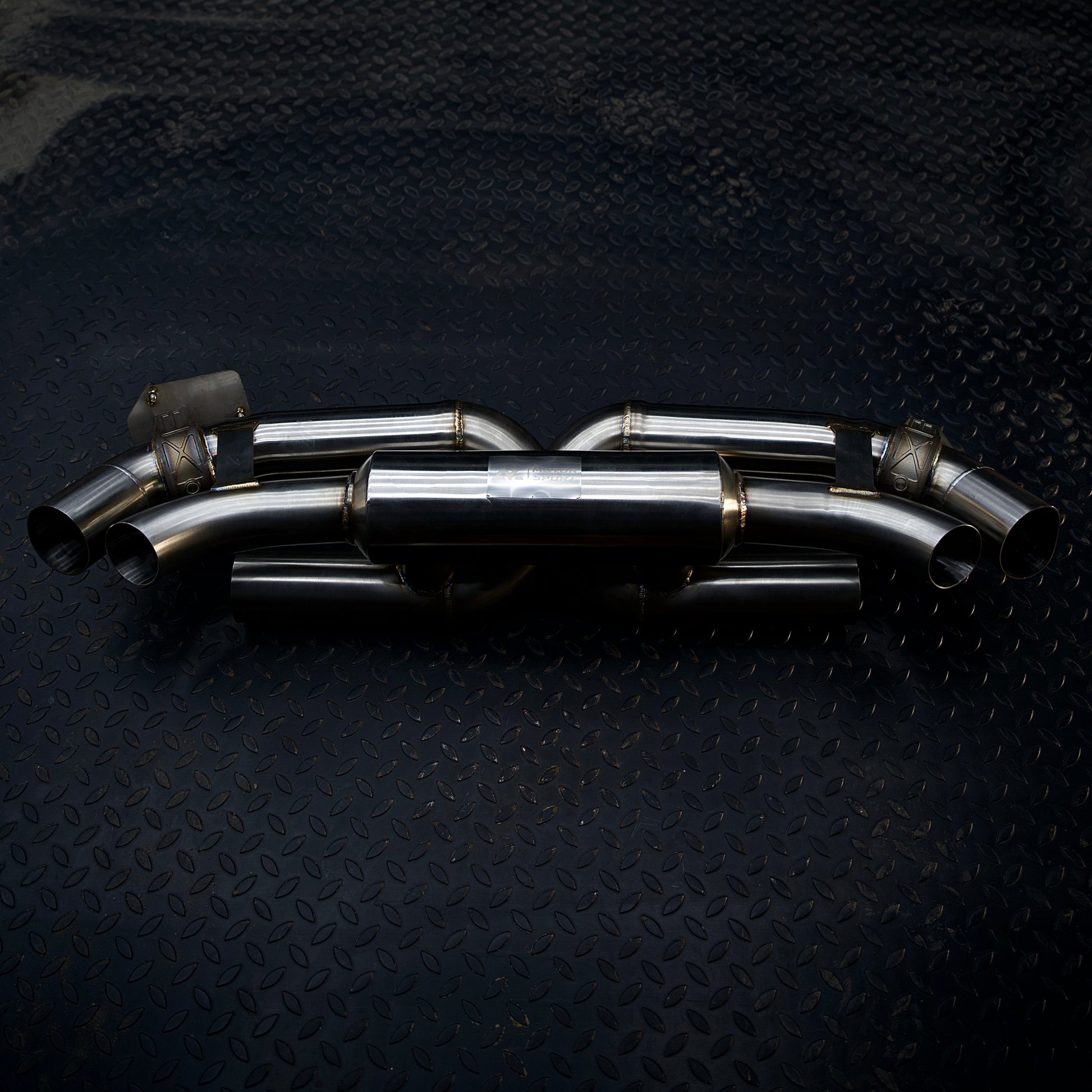 AZM Porsche Turbo/Turbo S (992) Race Exhaust System