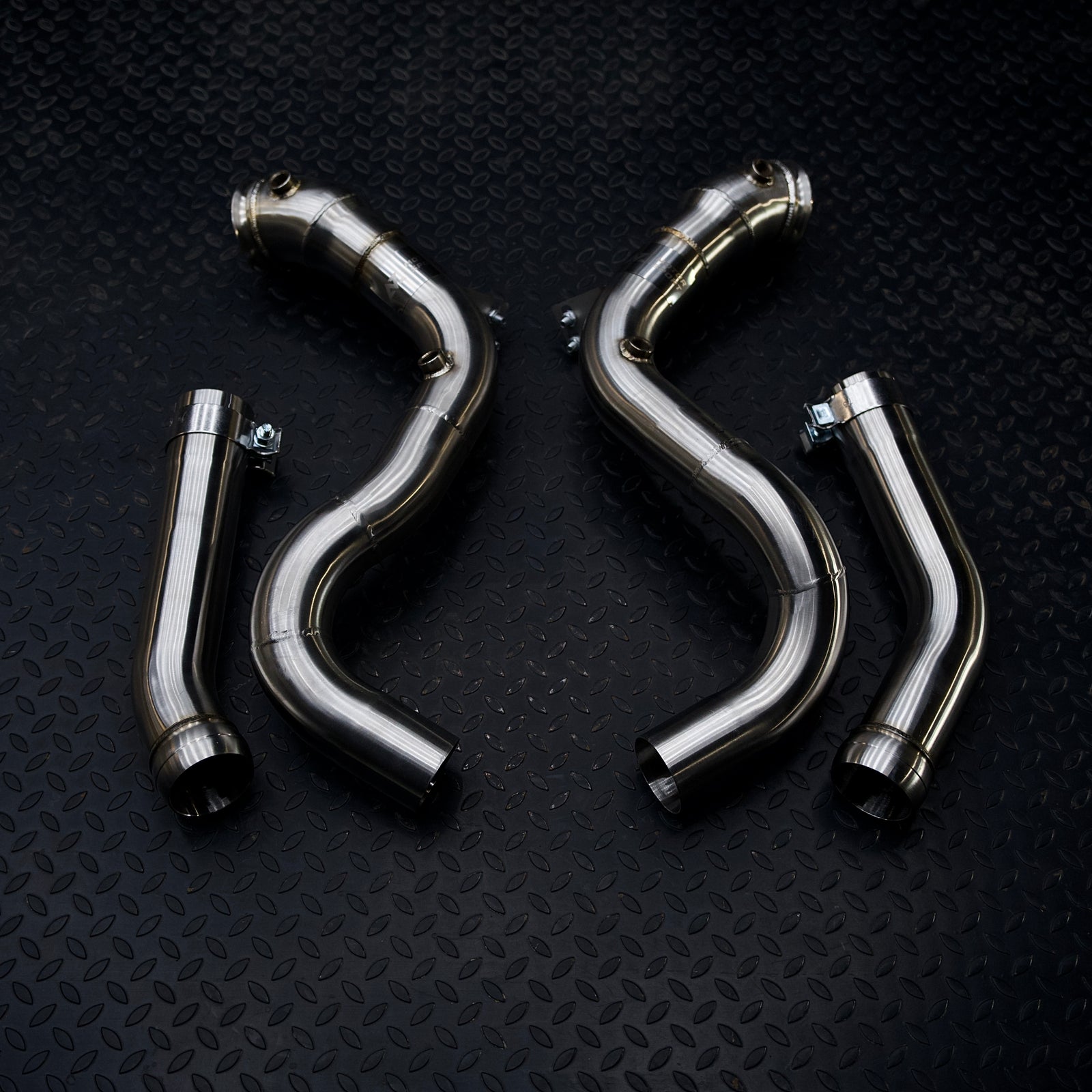 Mercedes C63S Facelift (W205) Downpipes