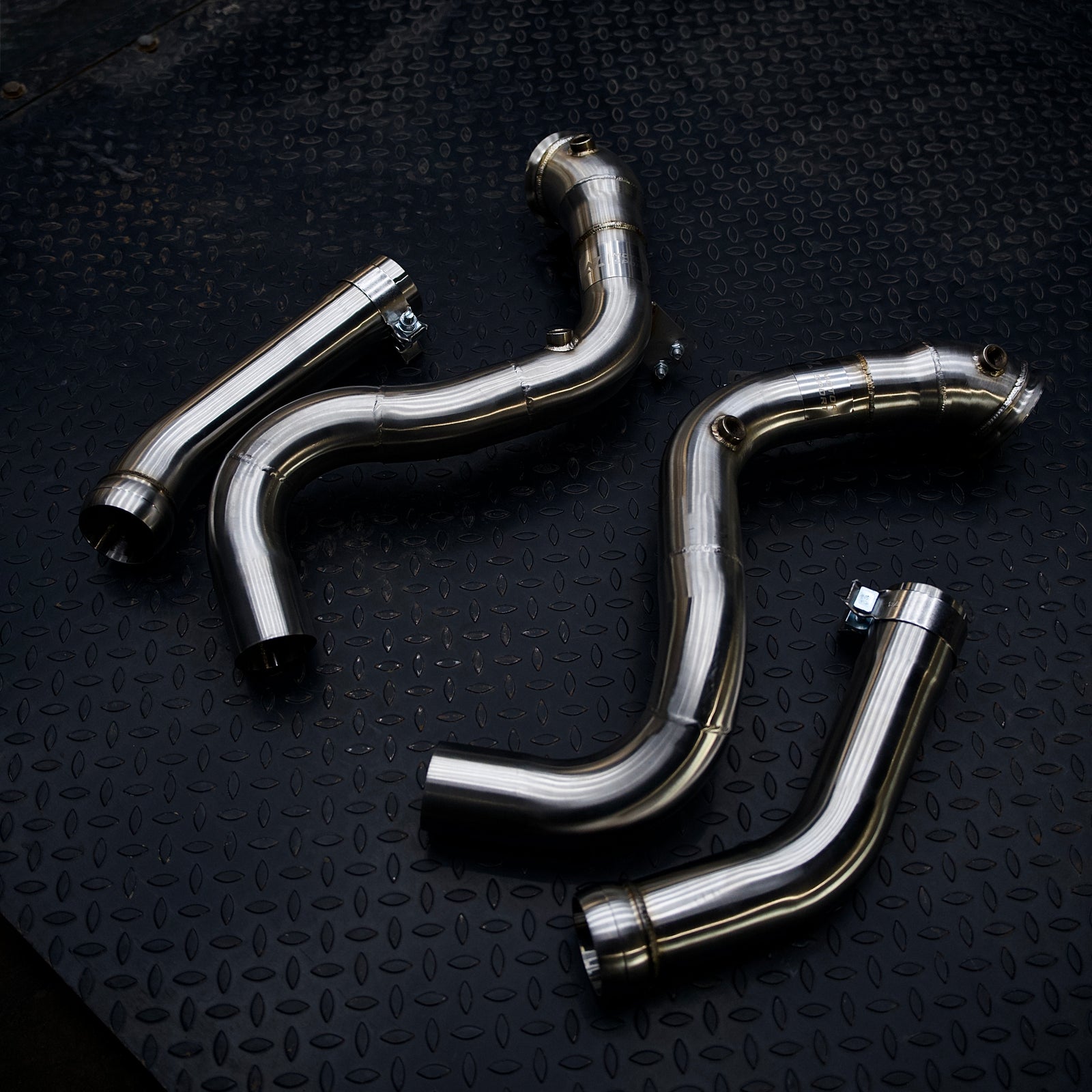 Mercedes C63S Facelift (W205) Downpipes