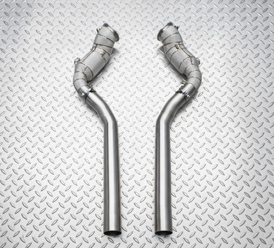 AZM Ferrari Purosangue Downpipes