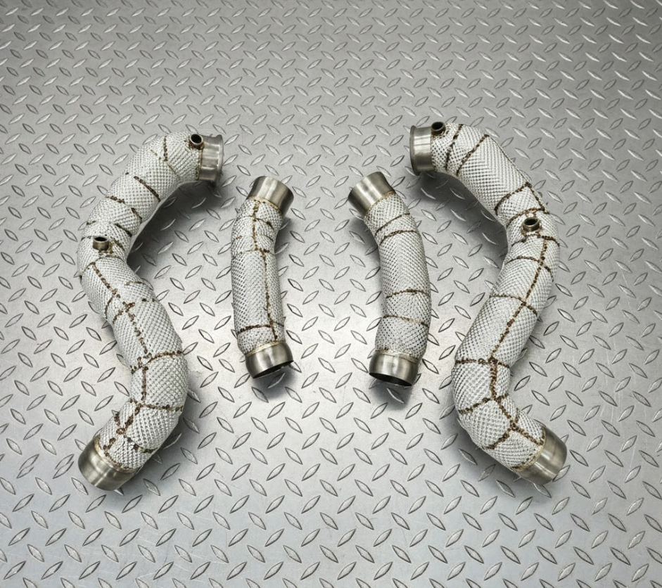 AZM Mercedes SL63 R232 Downpipes