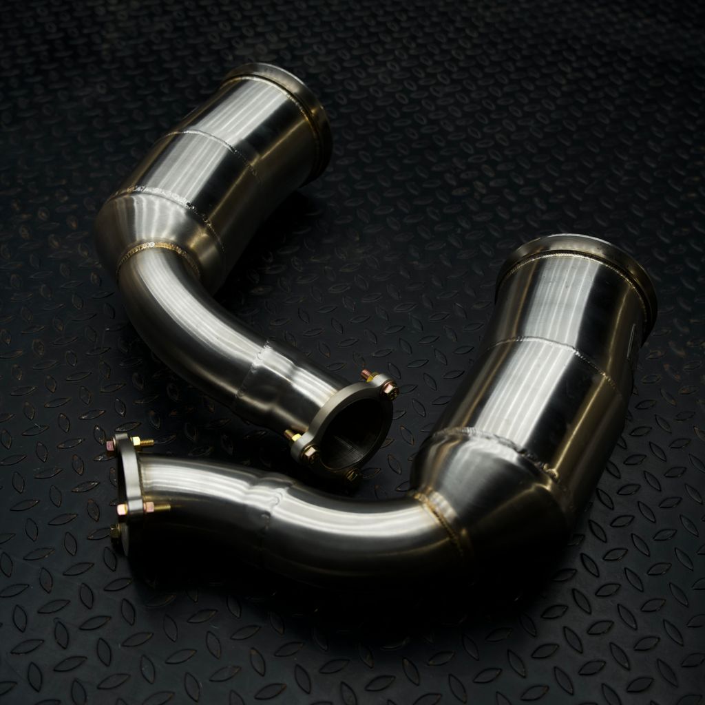 Porsche Cayenne S Downpipes