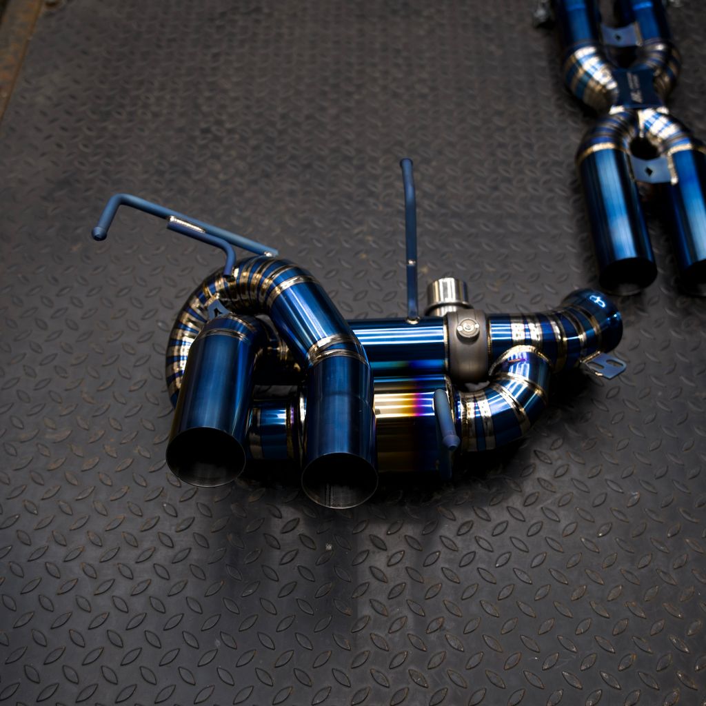 Ferrari F12 Race Exhaust System