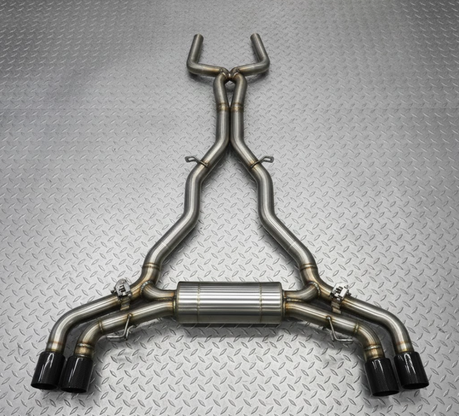 Azm Racing AZM S63 BMW M5 (F90) Race Exhaust System - AZ Motorsport