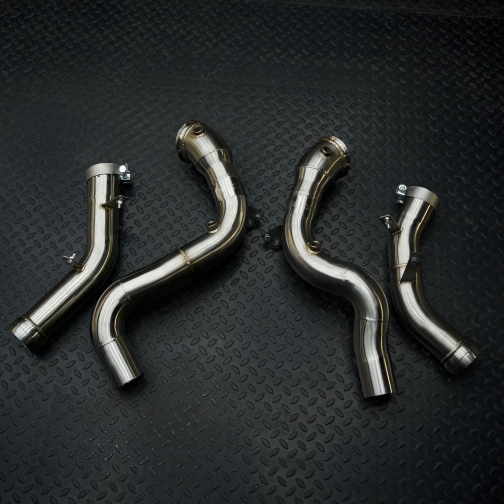 Mercedes E63 S (W213) Downpipes